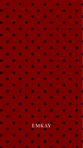 Black Ruby Dot