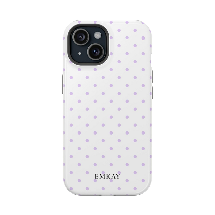 White Lavender Dot