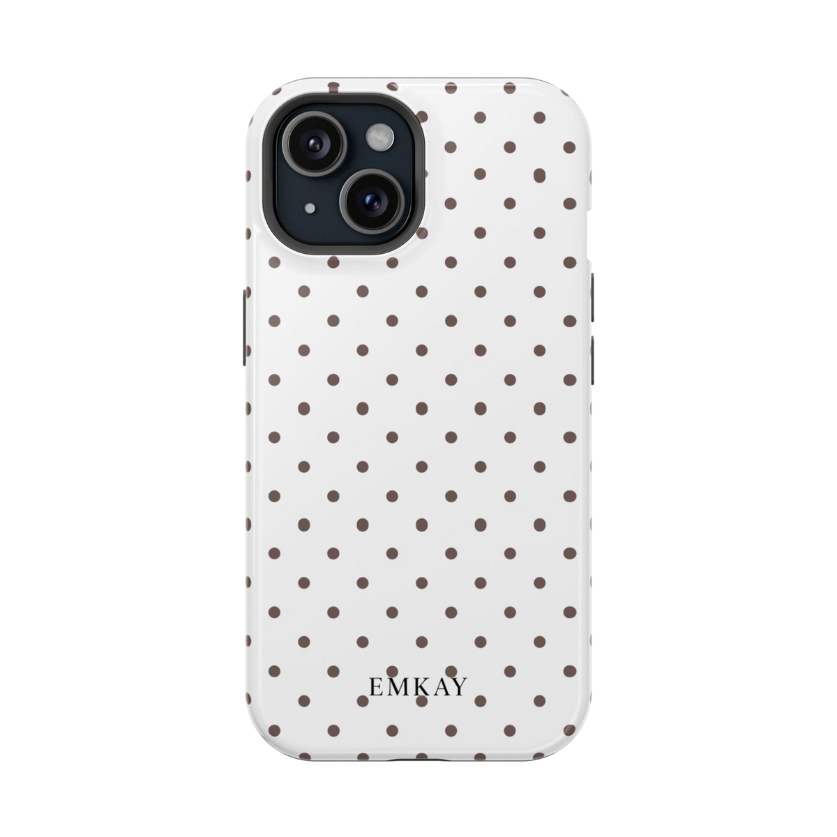 White Espresso Dot